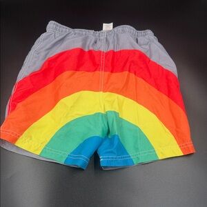 Mini Boden Colorful Rainbow Swim Shorts NWOT